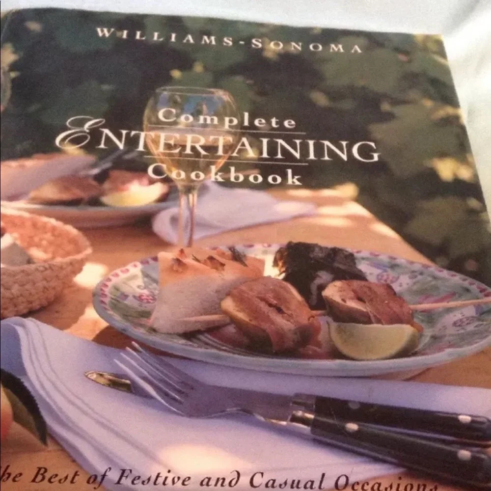 Williams Sonoma Complete Entertaining Cookbook, Williams, Chuck, Goldstein,Joyce